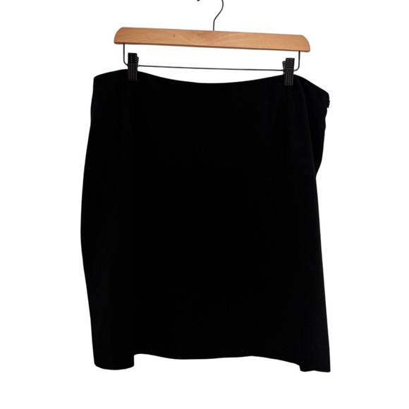 Vintage Jones New York Classic Black Mini Skirt Preppy Office Core - Picture 1 of 8